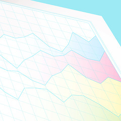 Image showing business graph area