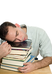 Image showing Tired Of Studying