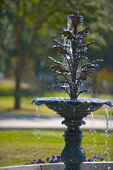 Image showing City fountain