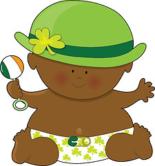 Image showing Baby St. Patricks Day