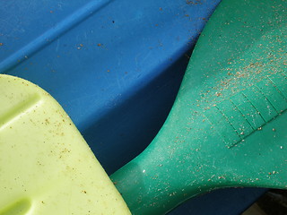 Image showing paddles