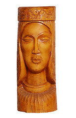 Image showing wooden sculpture