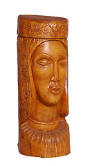 Image showing wooden sculpture