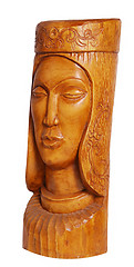 Image showing wooden sculpture