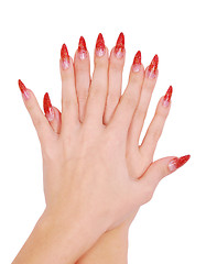 Image showing manicure hands