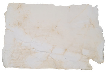 Image showing old wrinkled paper