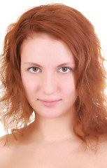 Image showing redhead woman