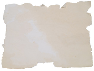 Image showing old rough paper