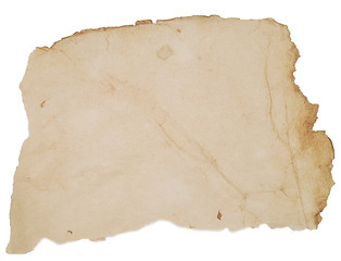 Image showing old rough paper