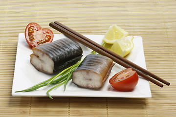 Image showing Eel Appetizer