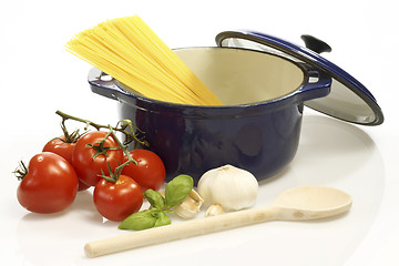 Image showing Cooking Spaghetti