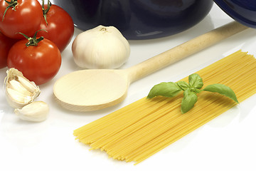Image showing Cooking Spaghetti