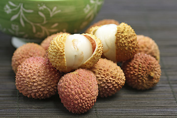 Image showing Litchis