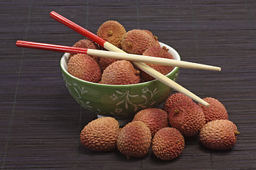 Image showing Litchis