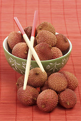 Image showing Litchis