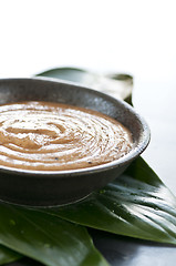 Image showing Green tea scrub