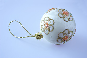 Image showing hand decorated bauble