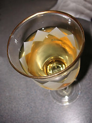 Image showing glass of wine