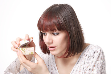 Image showing happy young woman