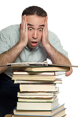 Image showing Frustrated Student