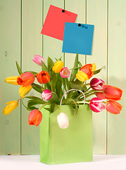 Image showing tulips