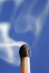 Image showing Smoking Match