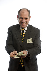 Image showing man with money