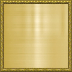 Image showing gold background in frame