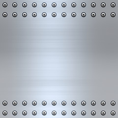 Image showing brushed metal background