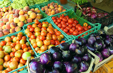 Image showing Peasant mediterranean market