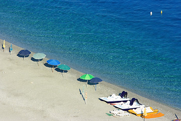 Image showing Almost empty beach