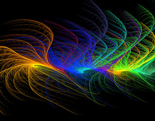 Image showing Colorful abstract background