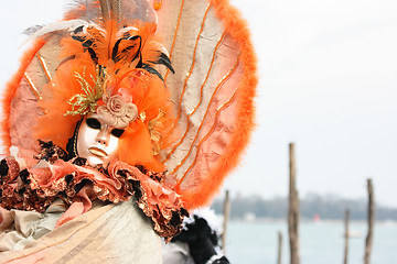 Image showing Romantic venetian mask