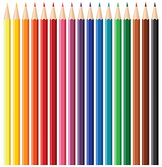 Image showing Color pencil set