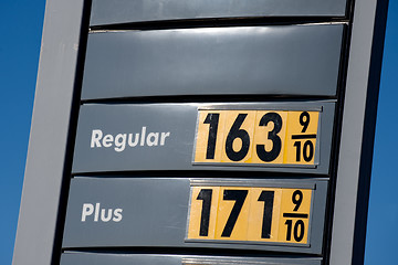 Image showing Low gas prices