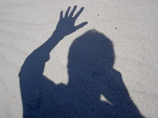 Image showing my shadow