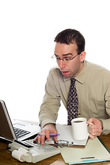 Image showing Stressed Accountant