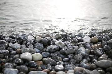 Image showing Stones and water