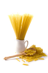 Image showing italian pasta and spaghetti