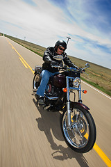 Image showing Biker ride