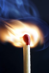 Image showing Burning Match