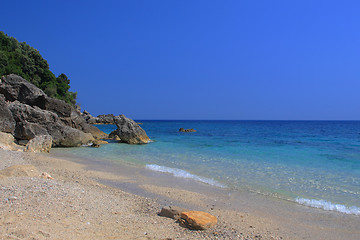 Image showing summer on the beach in Greece