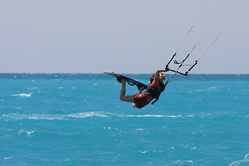 Image showing kite boarder