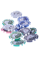 Image showing Casino gambling chips