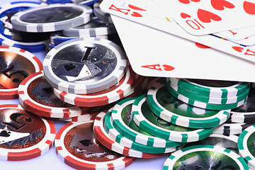 Image showing Chips & Cards