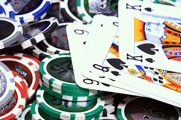 Image showing Chips & Cards