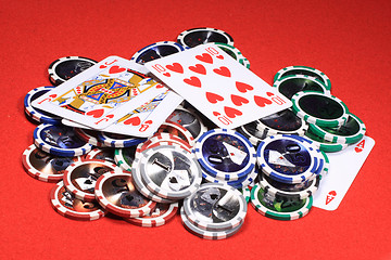 Image showing Chips & Cards