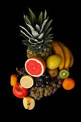 Image showing Assortment of fruits