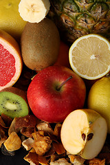 Image showing Assortment of fruits