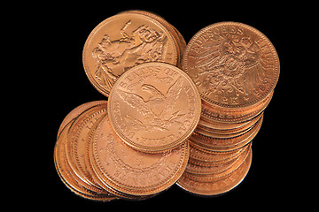 Image showing Gold coins